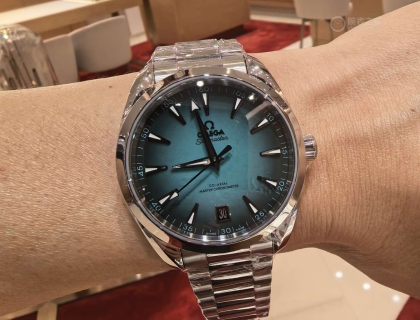 嘗鮮試戴海馬150漸變綠松石41mm