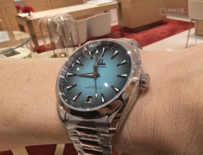 嘗鮮試戴海馬150漸變綠松石41mm