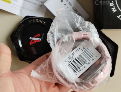 卡西欧粉色基础小方块到货开箱