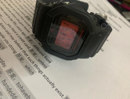 卡西歐血鶴紅DW-5600BBR-1PR