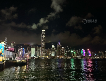 买完表看夜景