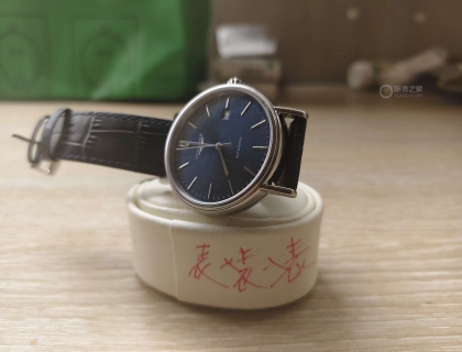 浪琴瑰丽皮带蓝盘作业