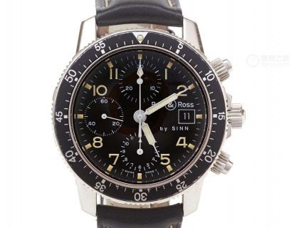 早期的 Bell &amp;amp;amp;amp; Ross by Sinn 计时码表，基于 Sinn Type 103。
