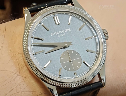 入手第一块百达翡丽  古典表6119G-001