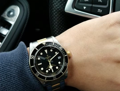 间金小金盾 钢带挺好看的！