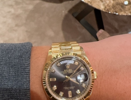 在店里近距离来一张，这放射性的盘面有点帅。