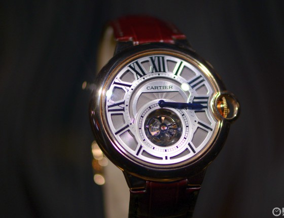 參觀香港亞洲高級鐘錶展圖片分享之一：Cartier