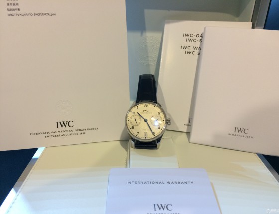 (晒作业喽）IWC 我的缘分葡7