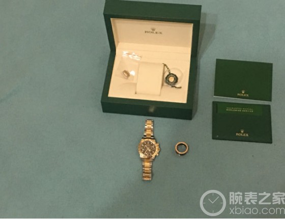 首尔购入劳+  间金黑盘迪通拿 116503