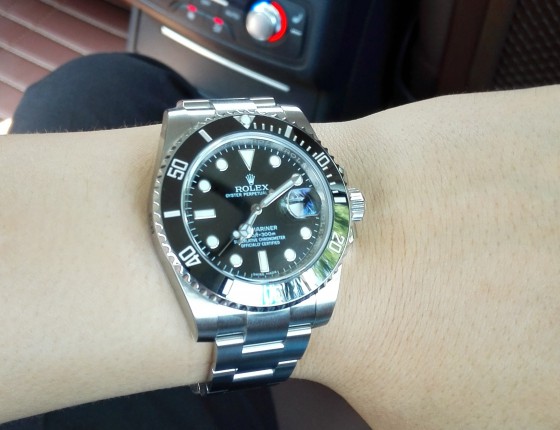 当传说变成自己的传奇 — 我的劳力士ROLEX  116610LN