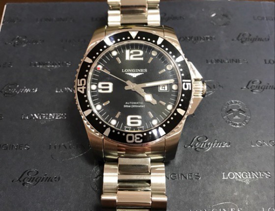 明智的选择，入手浪琴老康卡斯黑41mm.