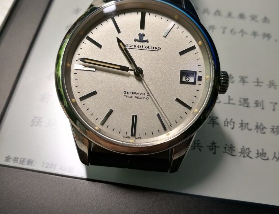 积家8018420换钢带，瞬间感觉我这款表值580了。（新增海奕施橡胶表带图）