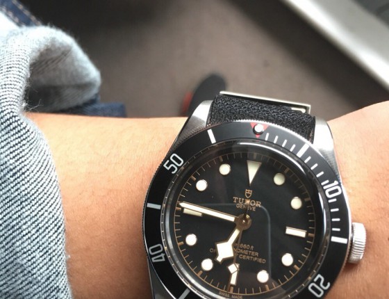 在英国入手帝舵黑盾