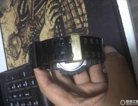 卡西欧 G-SHOCK GA-110GB-1A 老婆送的生日礼物