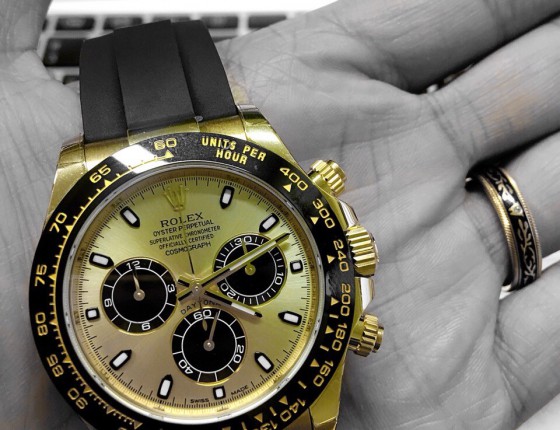 Keep Working And Buy a ROLEX--116518LN圆梦