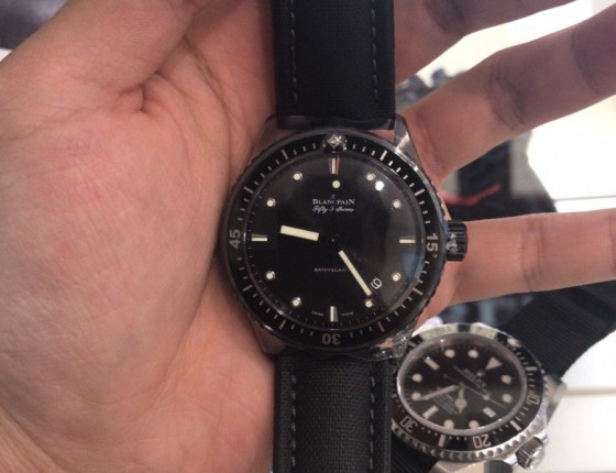 【作业贴】BLANCPAIN 50 Fathoms Bathyscaphe