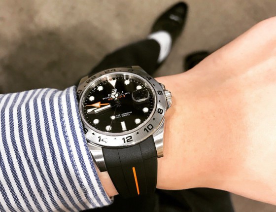 黑面探2和JLC master control 一同到达