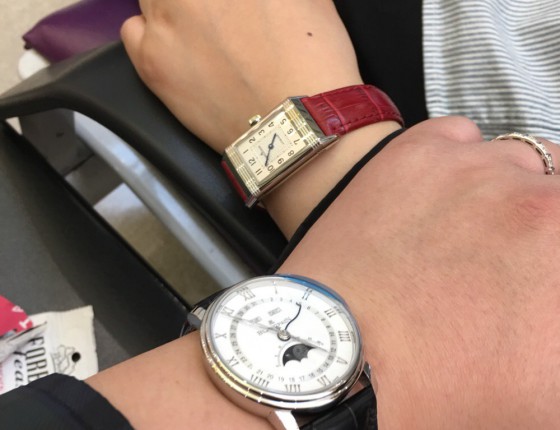 在HK 女友入了块积家Reverso