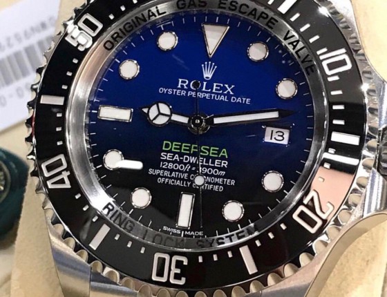 劳力士渐变鬼王116660 D BLUE
