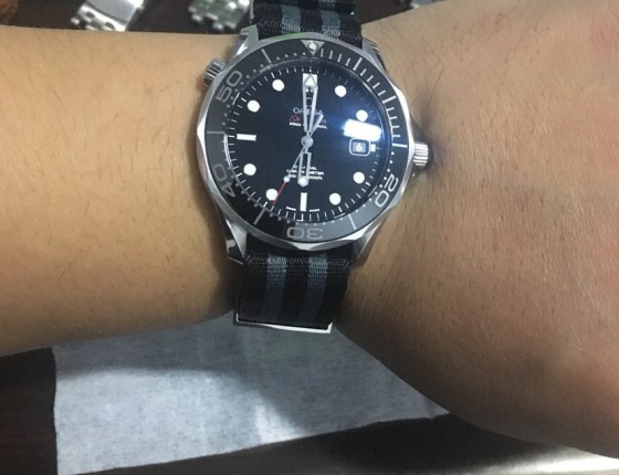 海马300米，交一份迟到的作业吧。