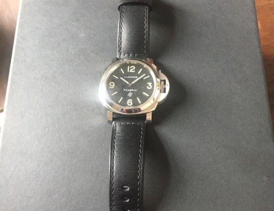 新入手的沛纳海PAM01000