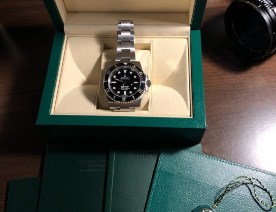 Rolex黑水鬼送给自己28岁生日礼物