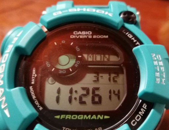 卡西欧G-SHOCK-Frogman靓丽（saoqi）的蛙人