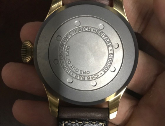 IWC限量版青铜大飞