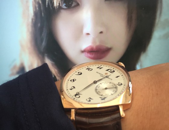我的江诗丹顿歪脖子，还有我的美得很高级的她……