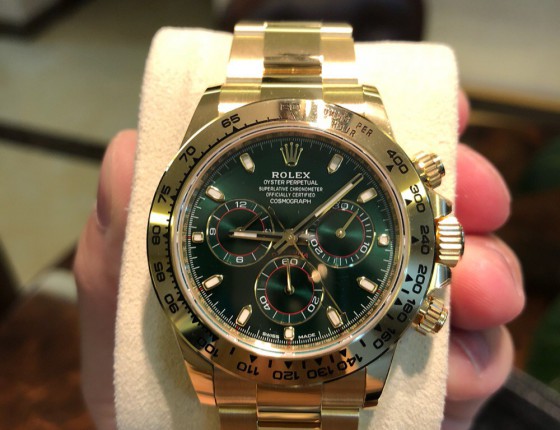 ✌️今晚，Lv x Rolex之夜✌️送老婆的！第二只劳，还是绿金迪！