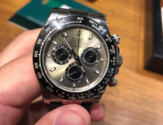 入手白金迪116519
