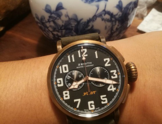 解毒！！！终于到手真力时青铜计时大飞