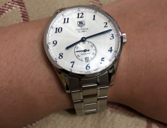 人生第一块豪表carrera calibre6