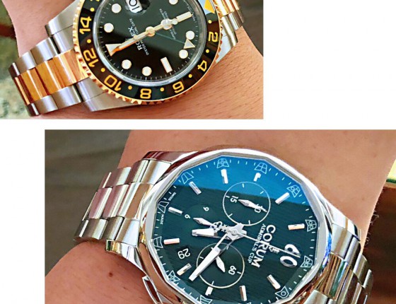 CORUM 昆仑 海军上将 金属的诱惑
