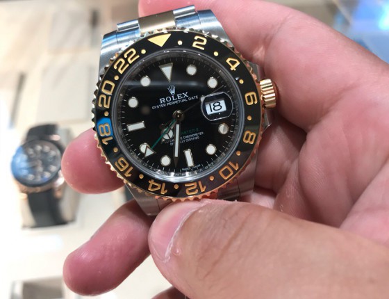 黑金霸道。入手黑间金gmt