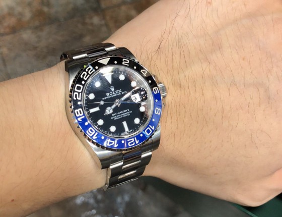 香港购入GMT蓝黑流水账