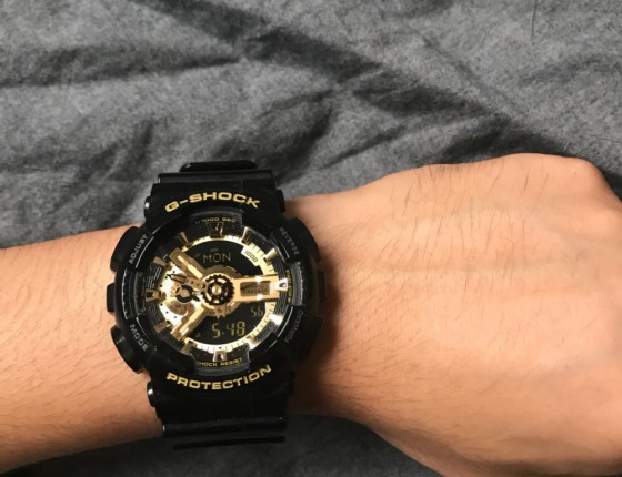 无所畏惧G-SHOCK黑金