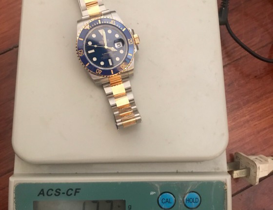 入手劳力士116613lb为了认证