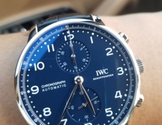 IWC万国150周年蓝盘葡计