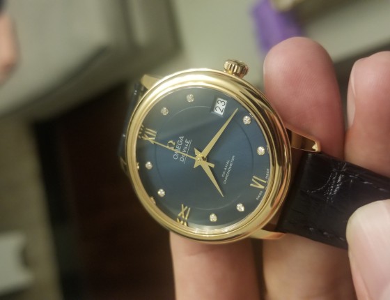 低调优雅代言人，给老婆的红金蓝盘蓝皮带碟飞