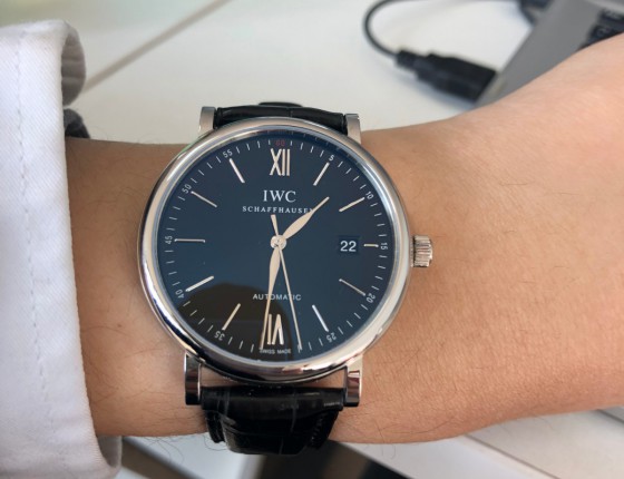 IWC柏涛菲诺黑盘红60