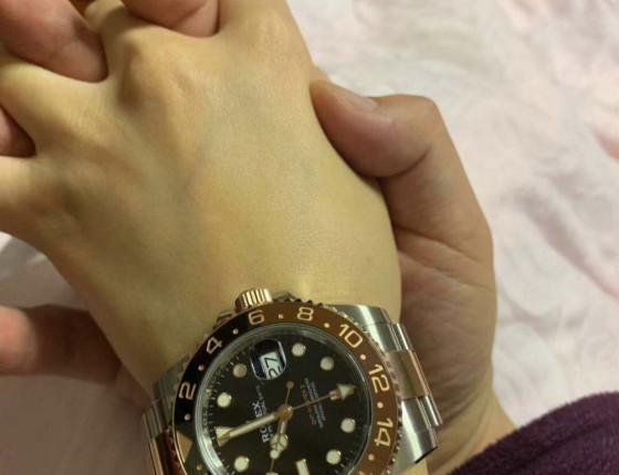 入劳坑玫瑰金GMT，求认证