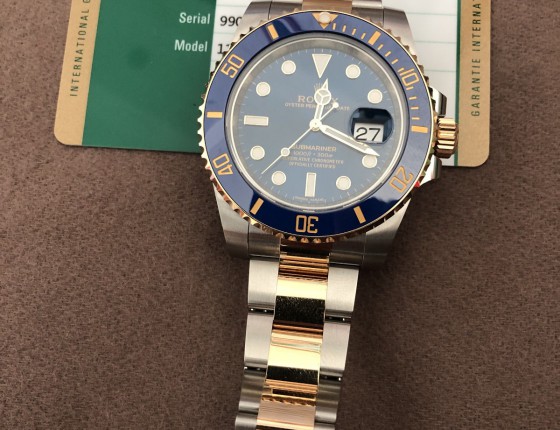 入手劳力士间金蓝水鬼，绝对不会后悔的选择