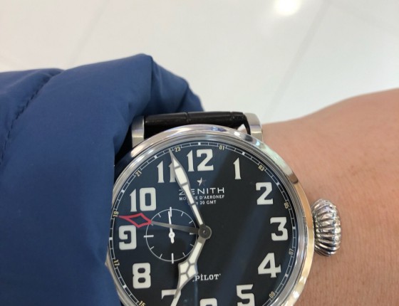 真力时飞行员GMT