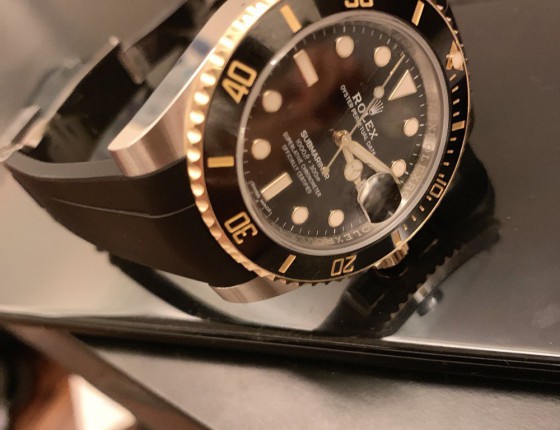 间金换表带