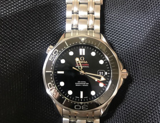 欧米茄老海马300作业