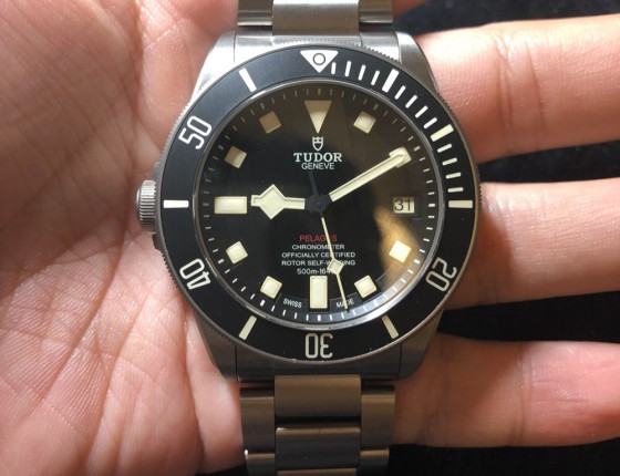 终于解毒了 入手帝舵左撇子Pelagos LHD