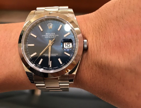 Rolex劳力士日志系列m126300-0001蓝盘作业
