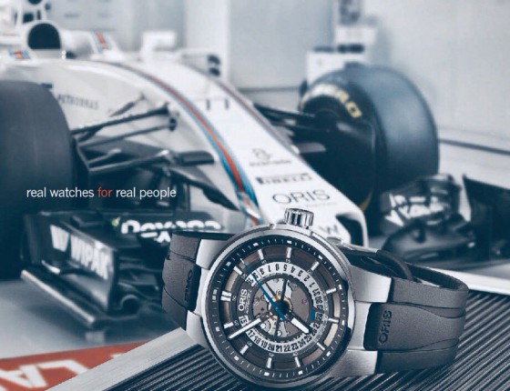 豪利时F1威廉姆斯引擎日历手表