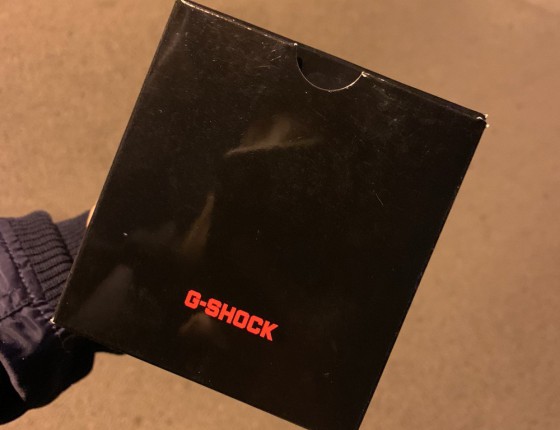 G-SHOCK  |  黑红小方块达成